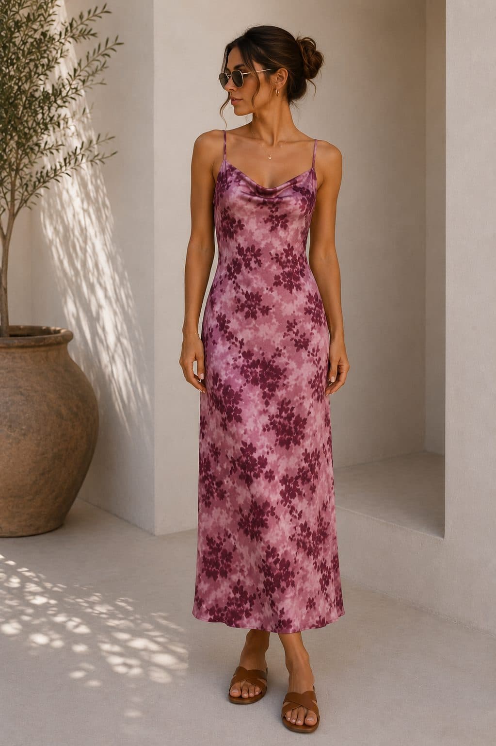 Vestido Midi Floral Amalia